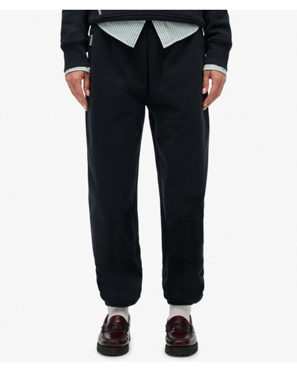 Superdry Essential Logo joggingbroek in het Black