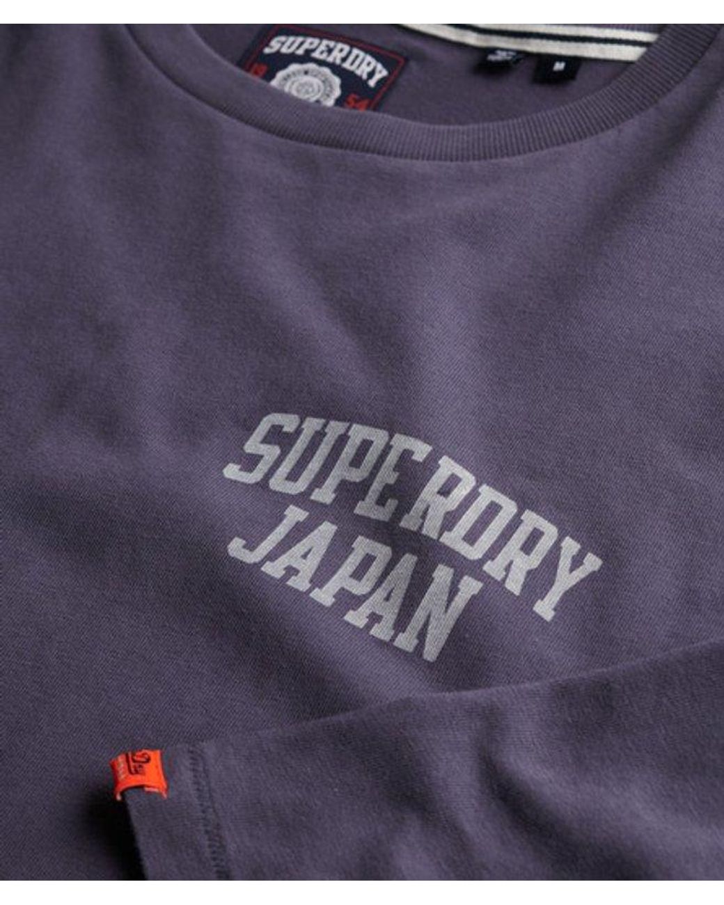 Superdry Blue & Co Athletic Essentials Long Sleeve Top for men