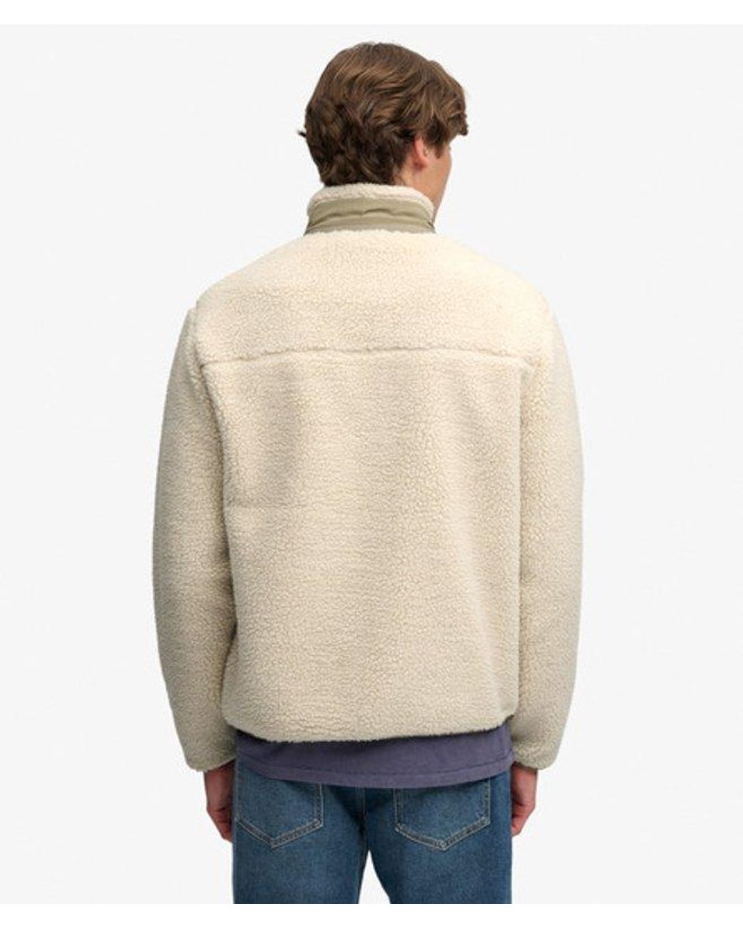 Superdry Natural & Co Mountain Full Zip Fleece for men