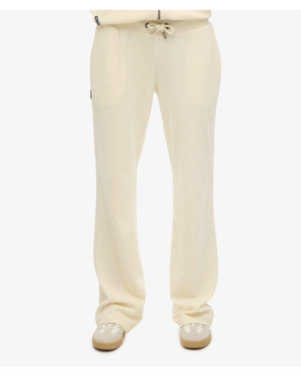 Superdry Natural & Co Velour Wide Leg joggers