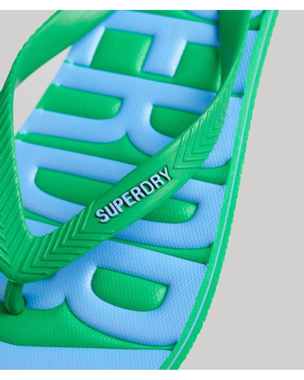 Superdry Green & Co Vintage Flip Flops for men
