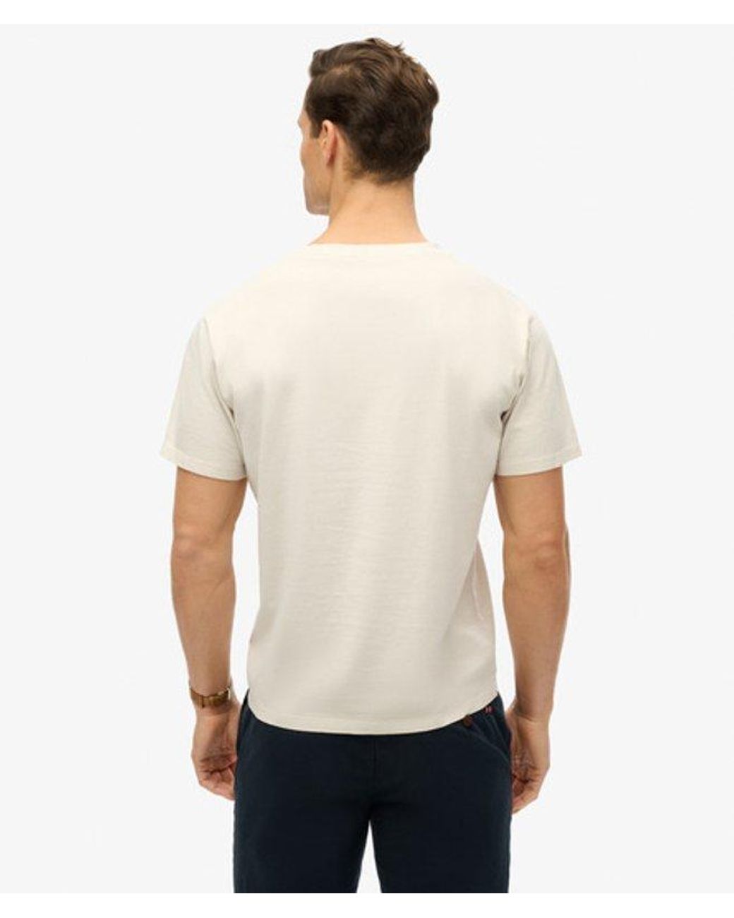 Superdry White & Co Essentials Relaxed T-shirt for men