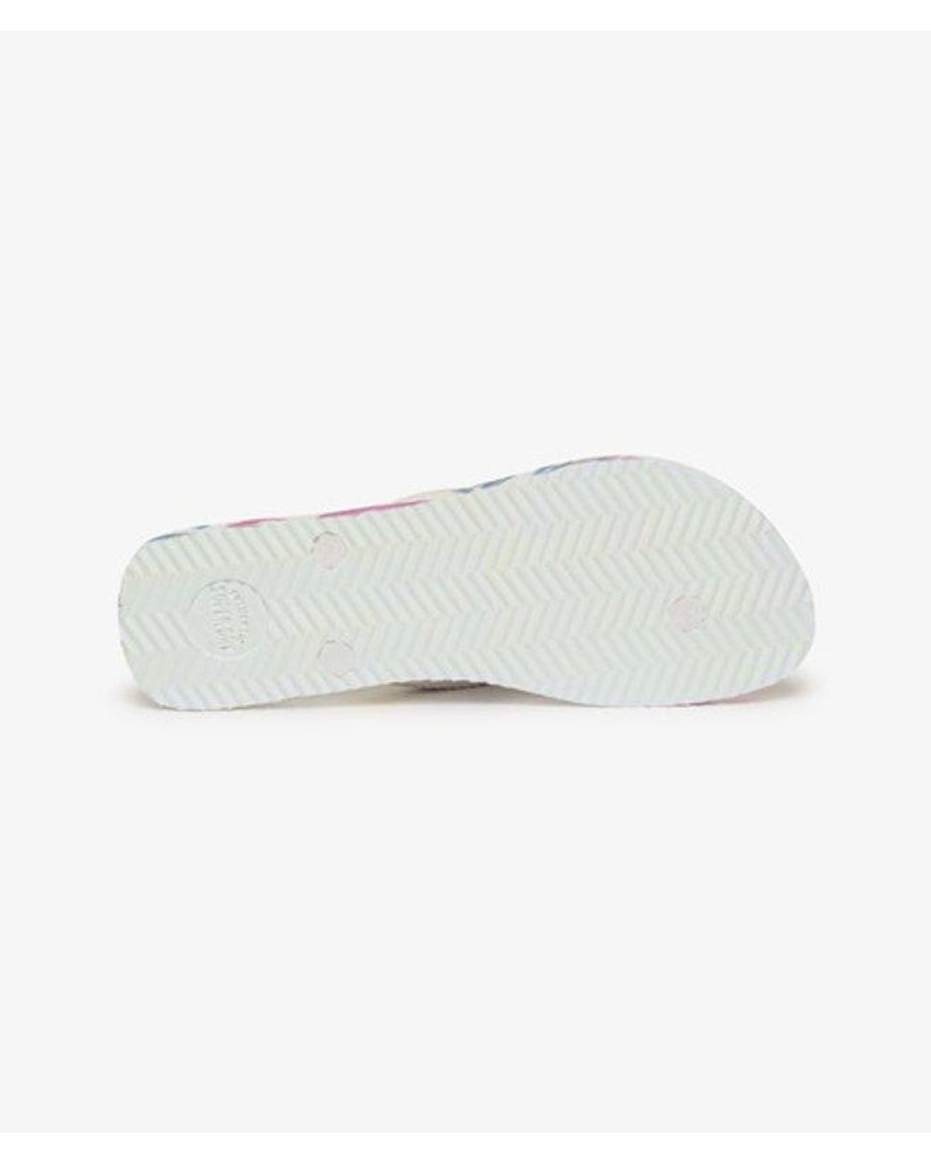 Superdry White & Co All Over Print Flip Flops