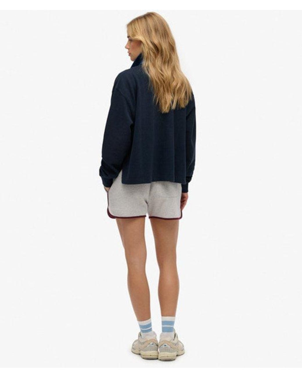Superdry Gray & Co Athletic Essentials Retro Shorts