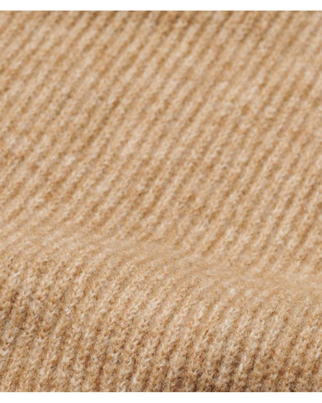 Superdry Natural Soft Rib Knit Scarf