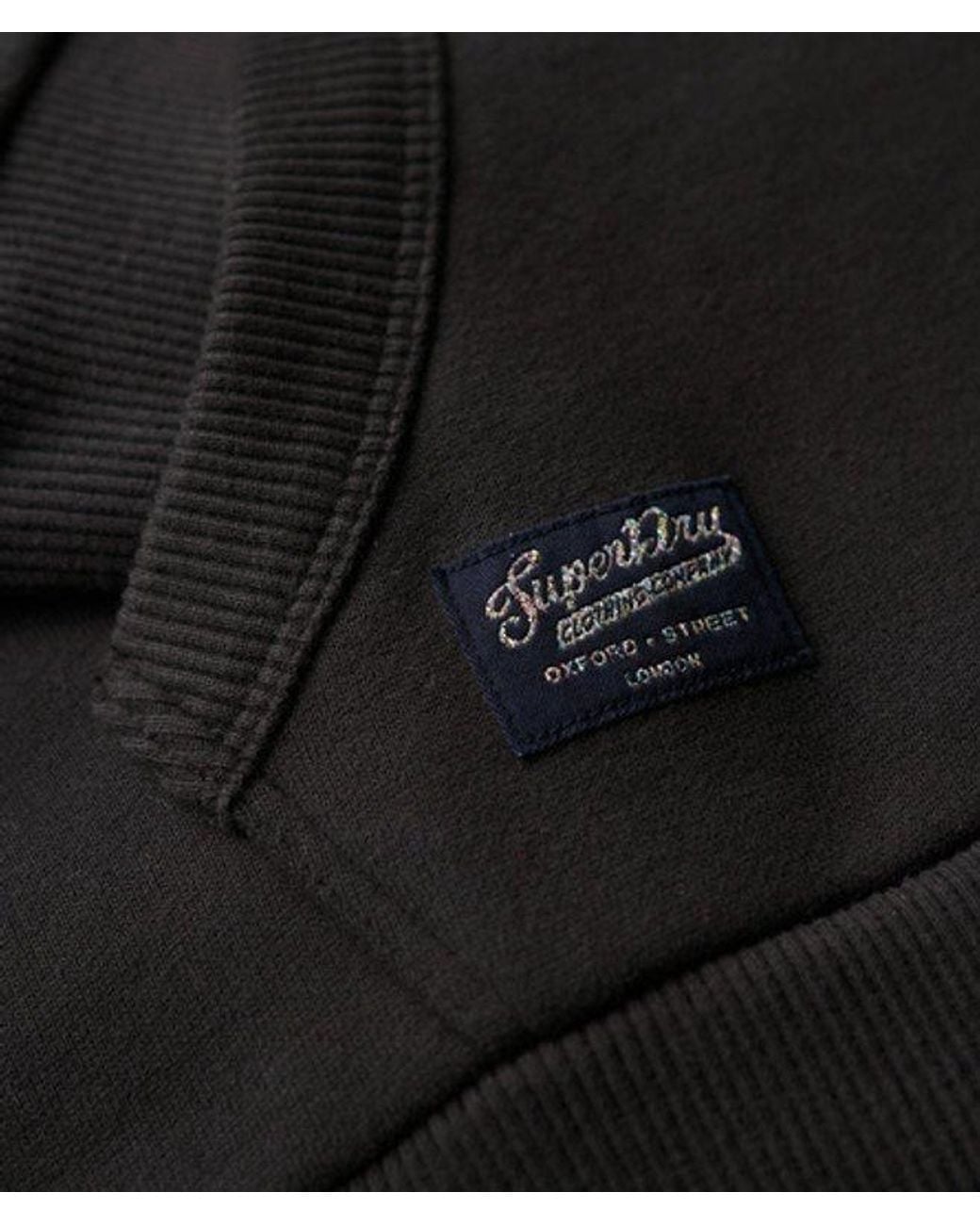 Superdry Black & Co Tonal Rainbow Hoodie