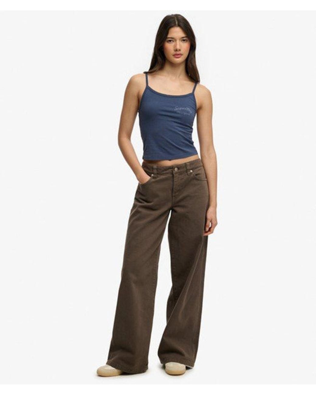 Superdry Blue & Co Athletics Essentials Cami Top