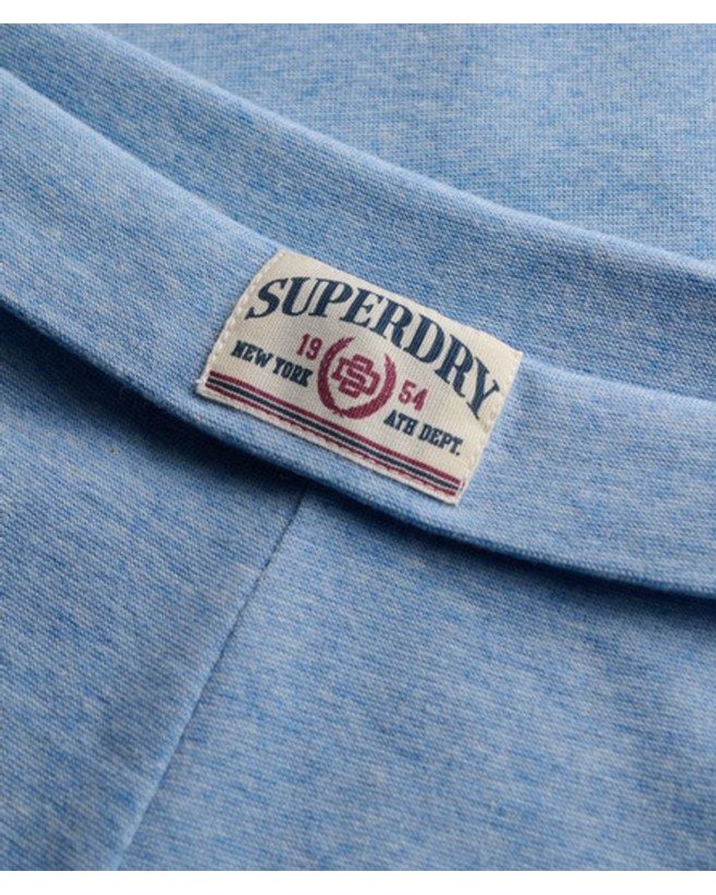 Superdry Blue & Co Athletic Essentials Fold Over joggers