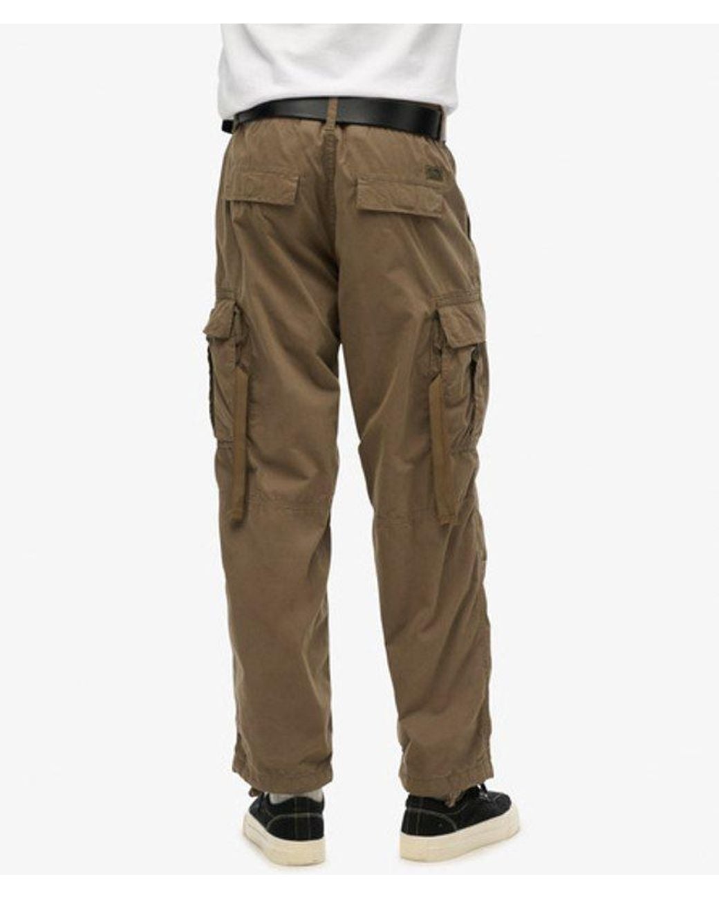 Superdry Natural & Co Organic Cotton Vintage Parachute Cargo Pants for men