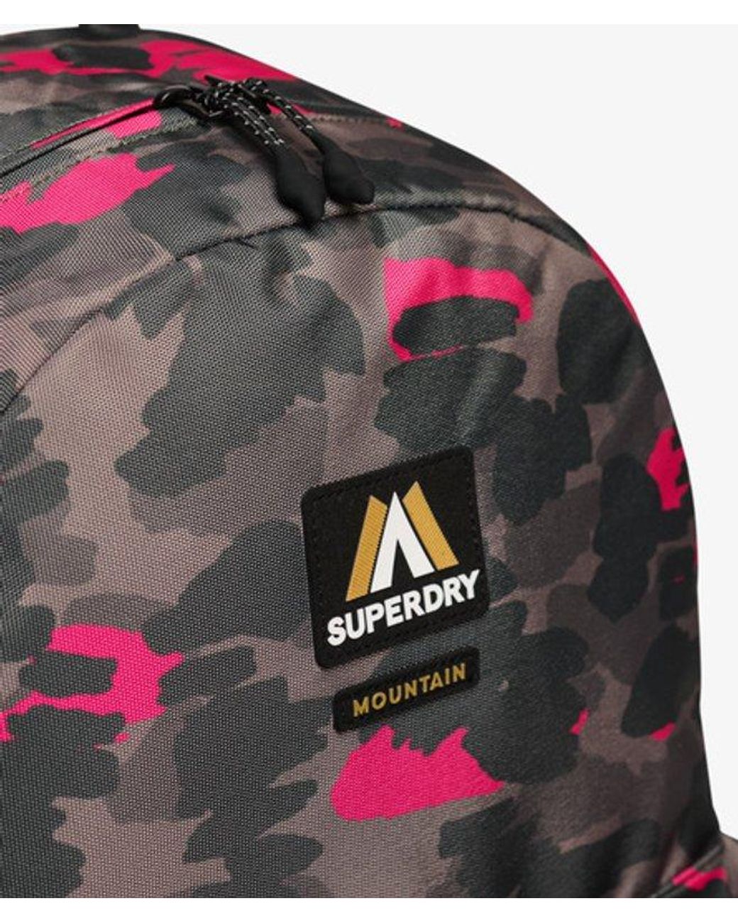Superdry Gray & Co Classic Patch Montana Backpack