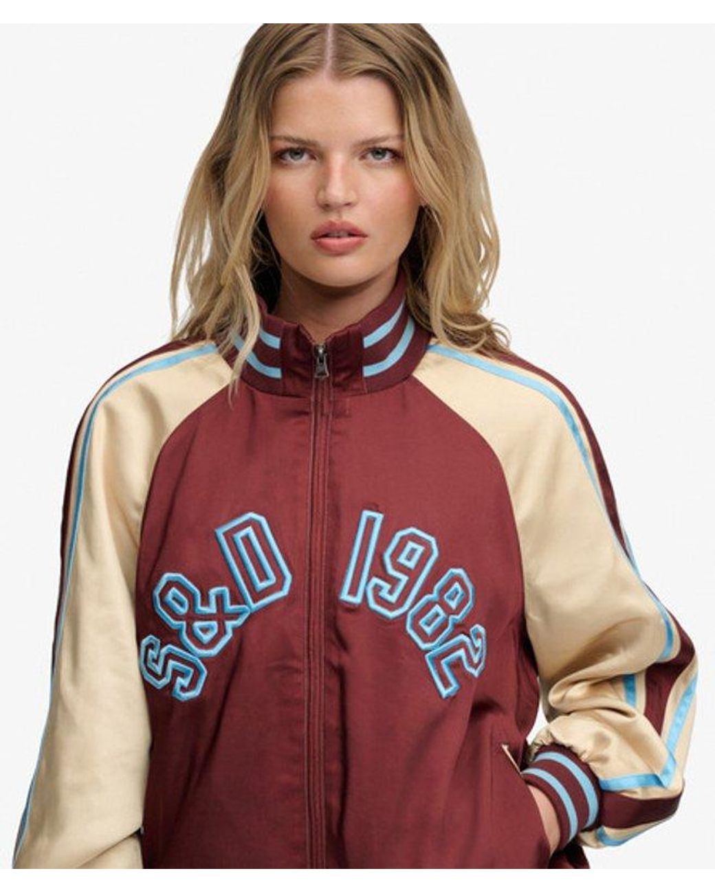 Superdry Red Suika Track Jacket