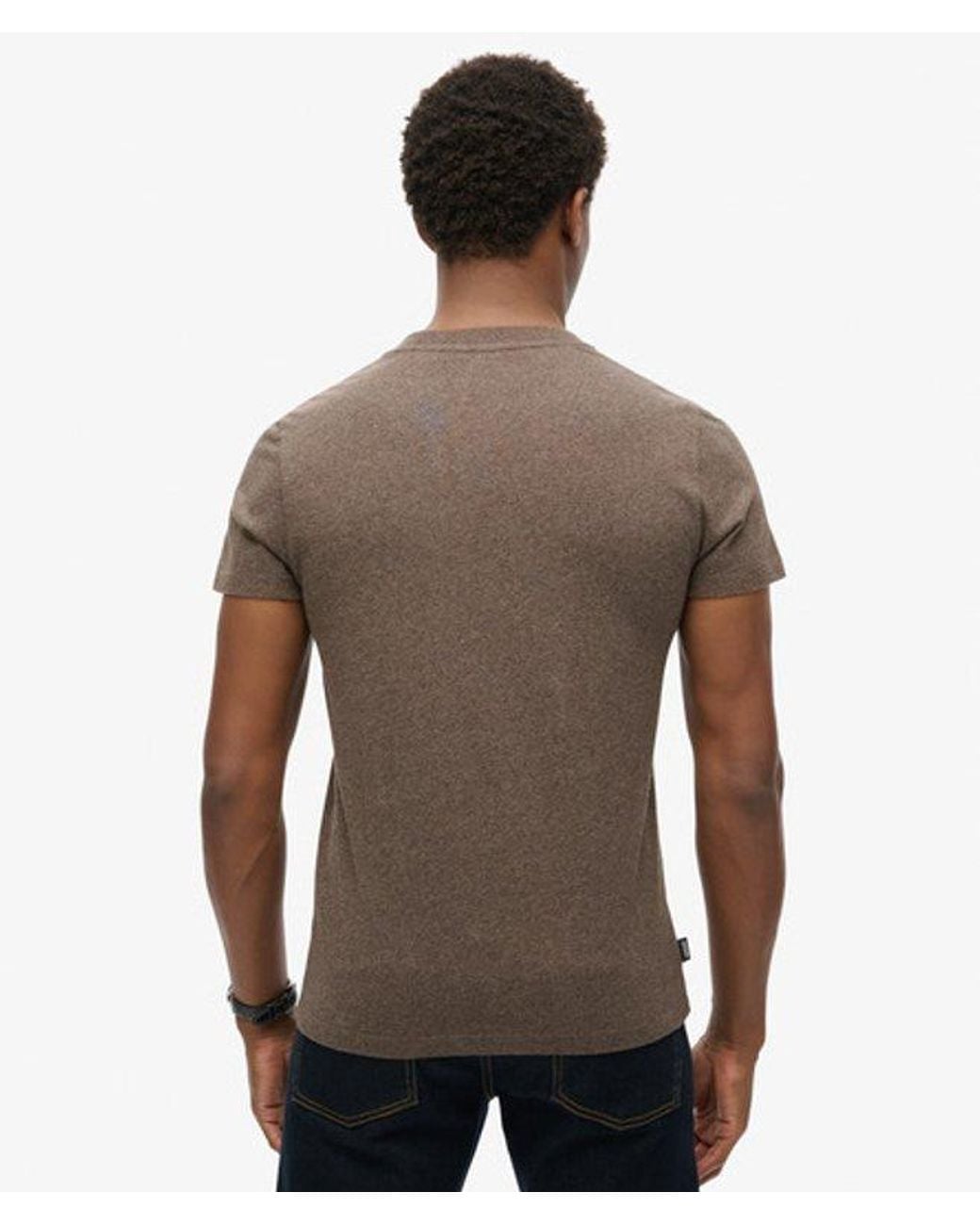 Superdry Brown & Co Essential Logo T-shirt for men