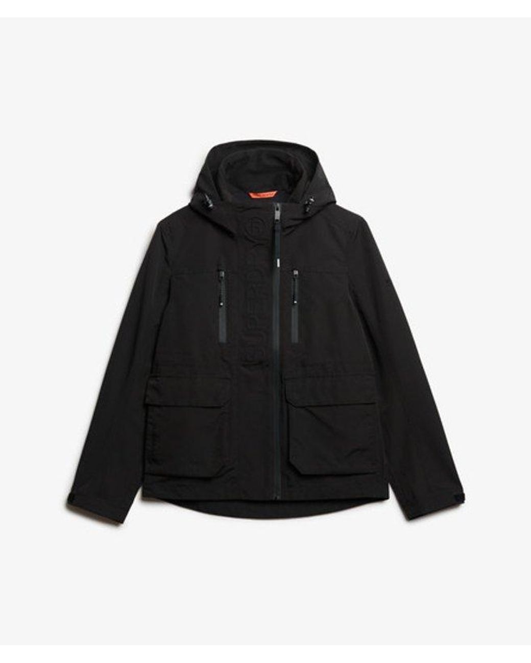 Superdry Black & Co Hooded Ultimate Tech Windbreaker