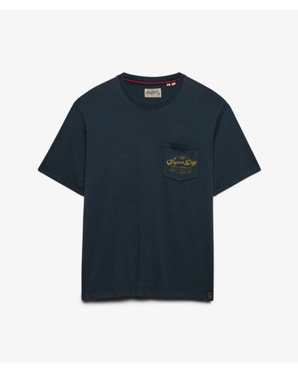 Superdry Blue Trade Loose T-Shirt for men