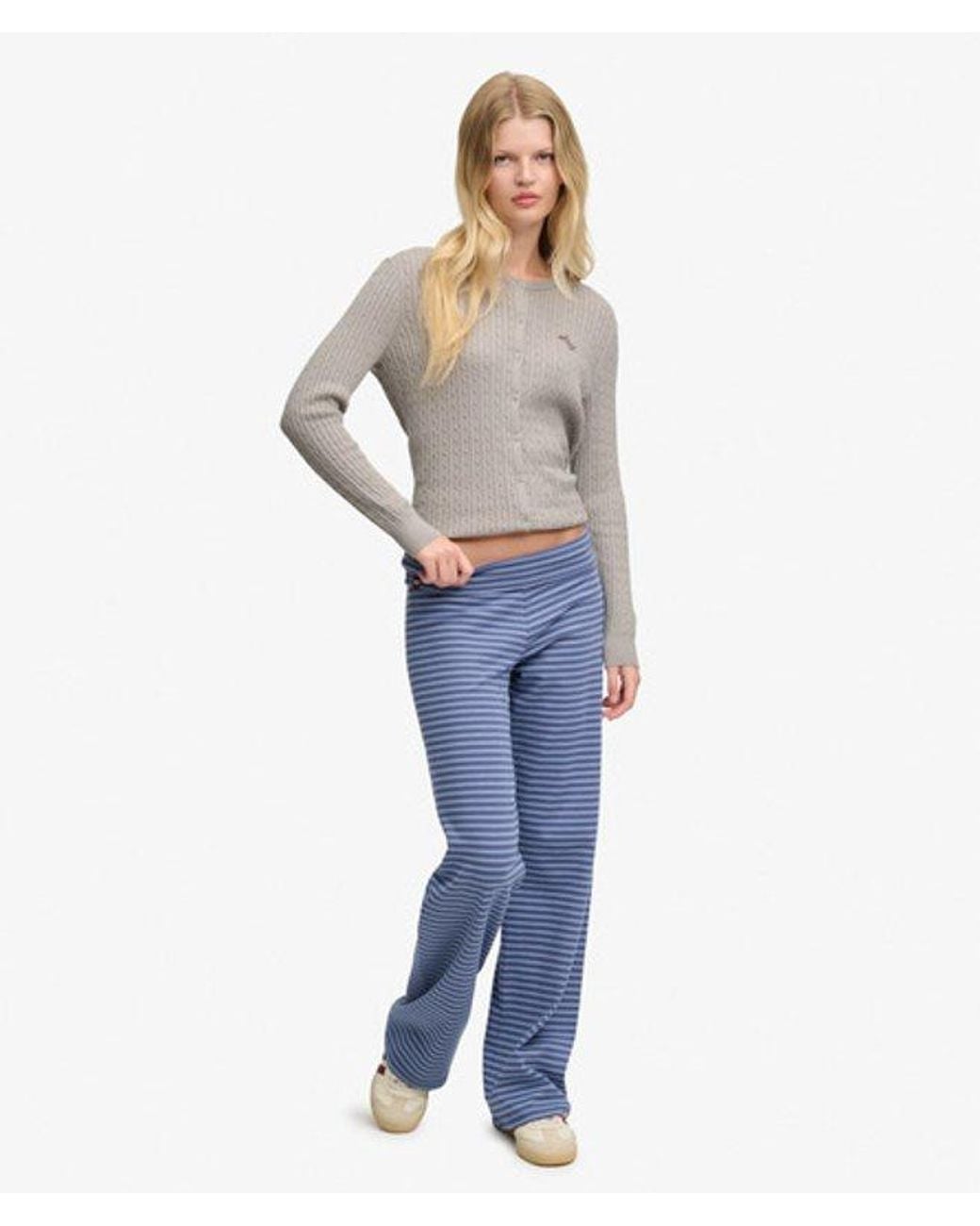 Superdry Blue & Co Lightweight Essential Cardigan