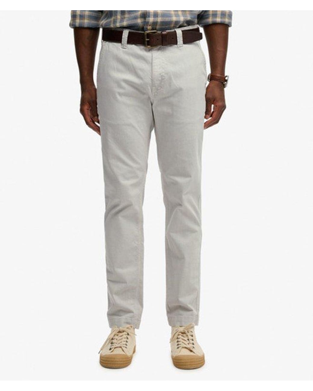Superdry Gray & Co Utility Chino Trousers for men
