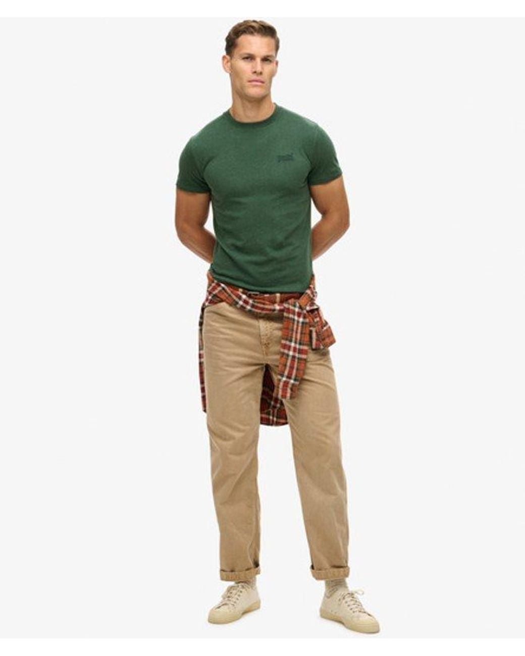 Superdry Green & Co Essential Logo T-shirt for men