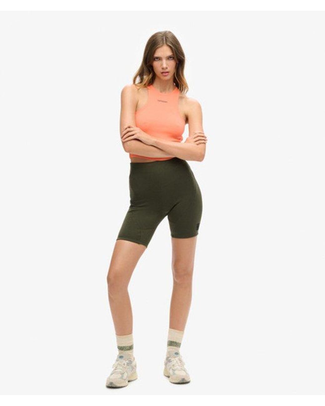 Superdry Green & Co Code Tech Racer Vest Top