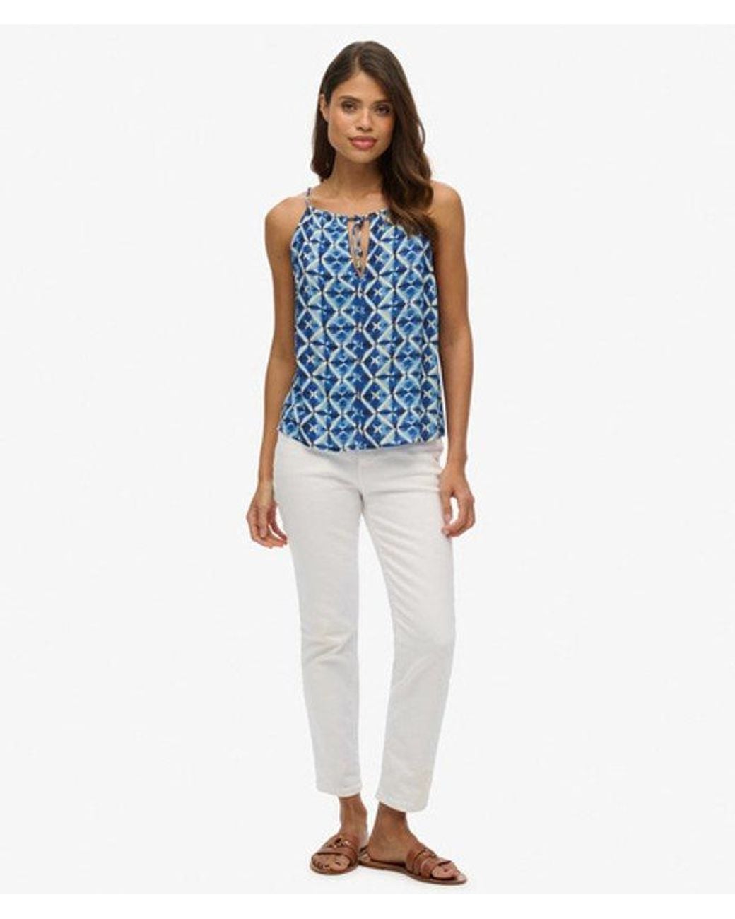 Superdry Blue & Co Beach Cami Top