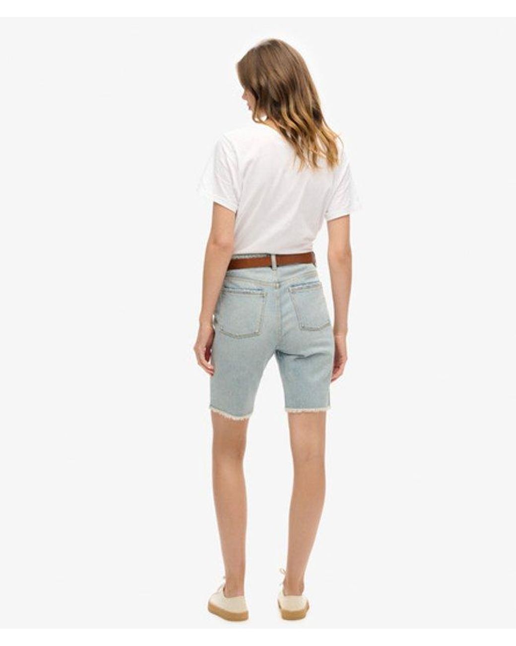 Superdry Blue & Co Bermuda Boy Shorts