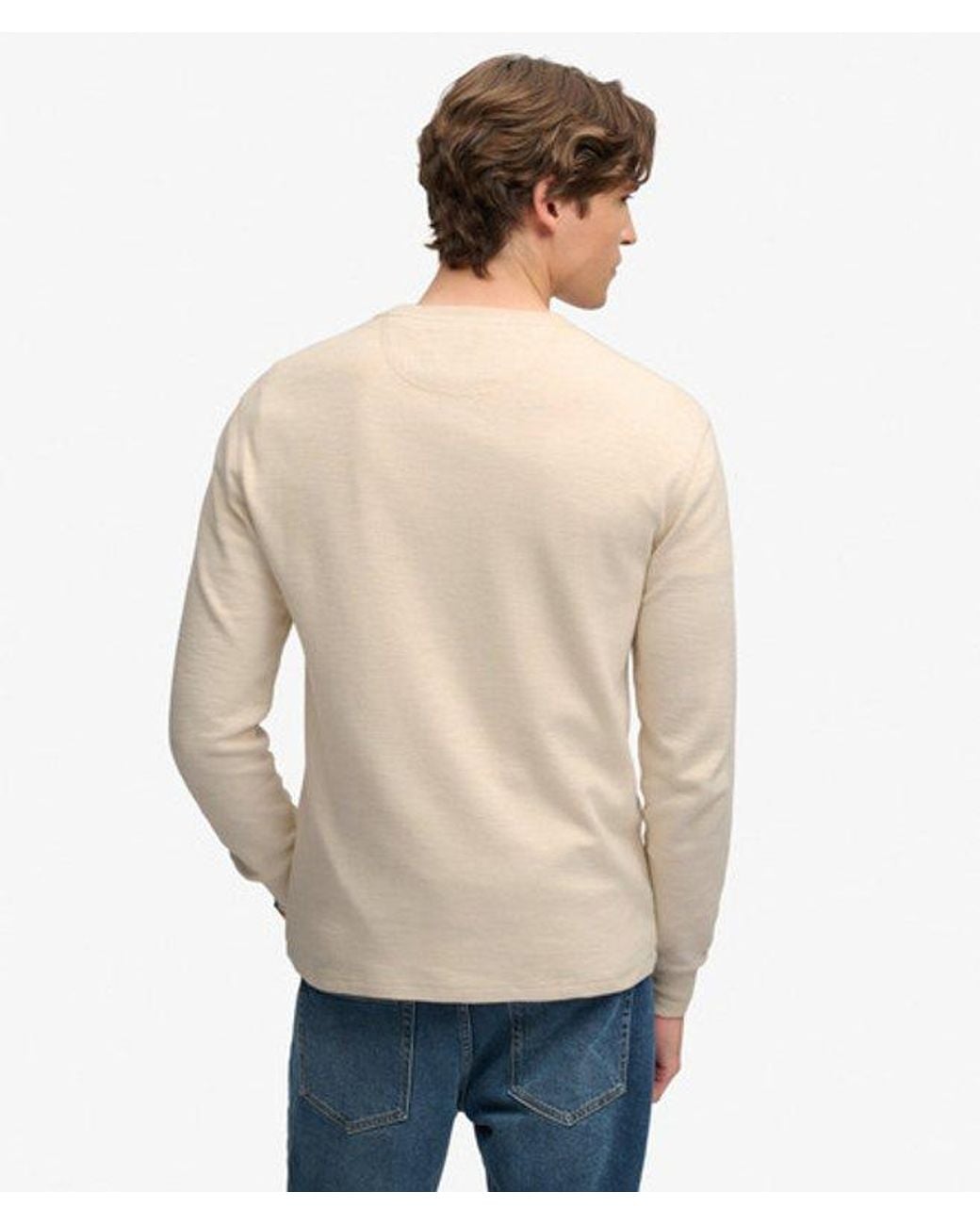Superdry Natural & Co Classic Slub Waffle Top for men