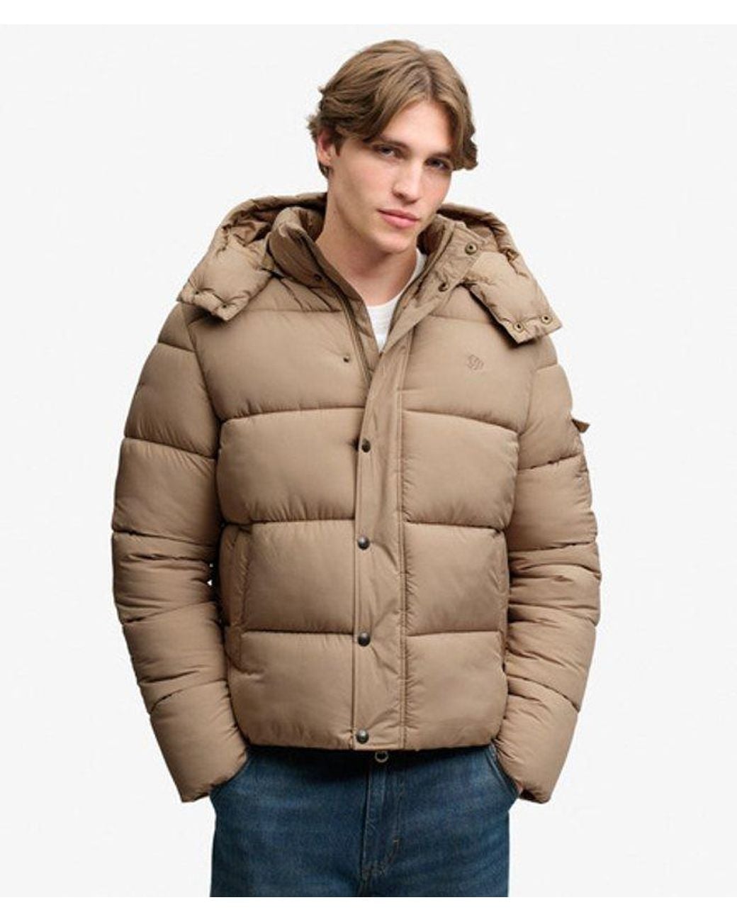 Superdry Metallic & Co Premium Ripstop Puffer Jacket for men