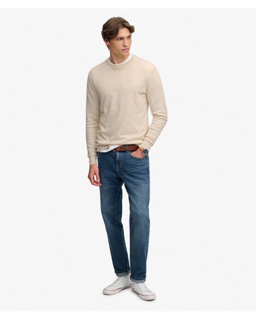 Superdry Natural & Co Classic Slub Waffle Top for men