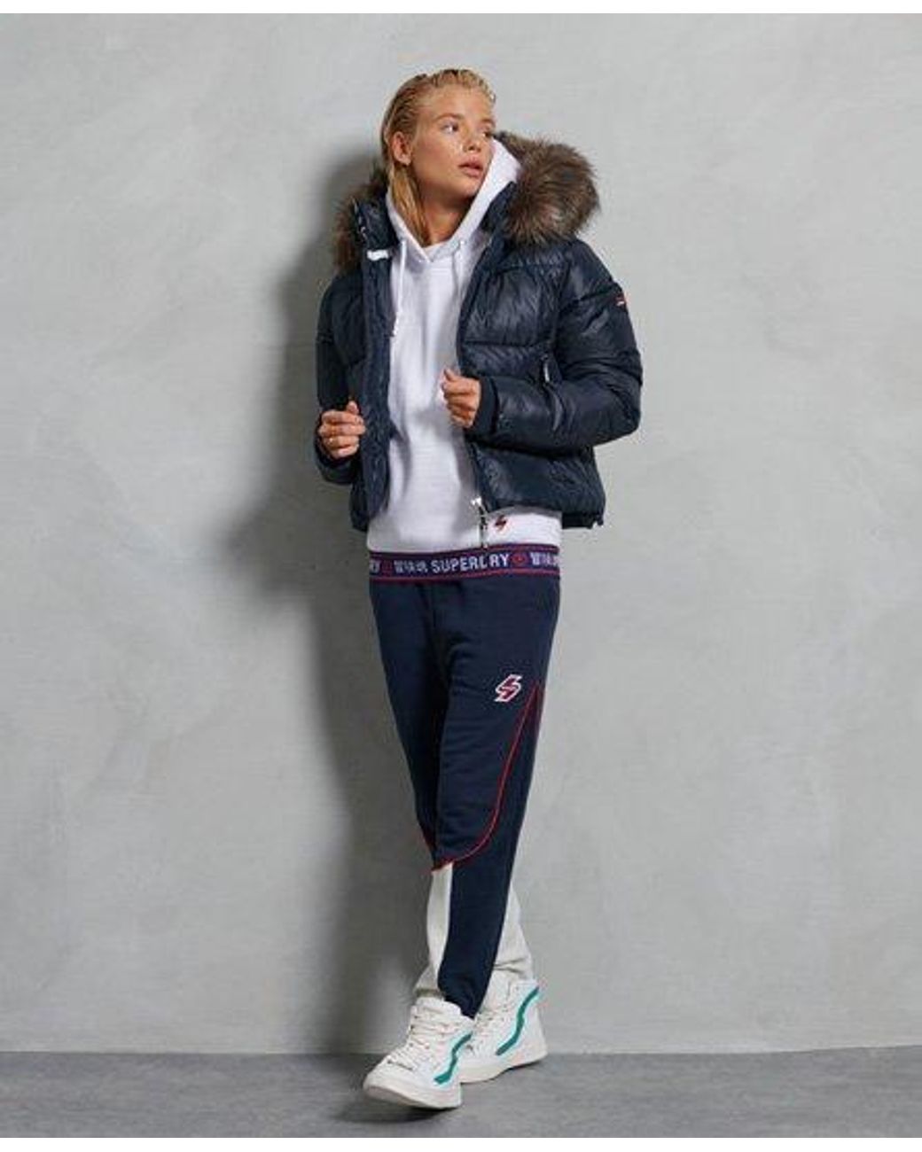 superdry borg jacket