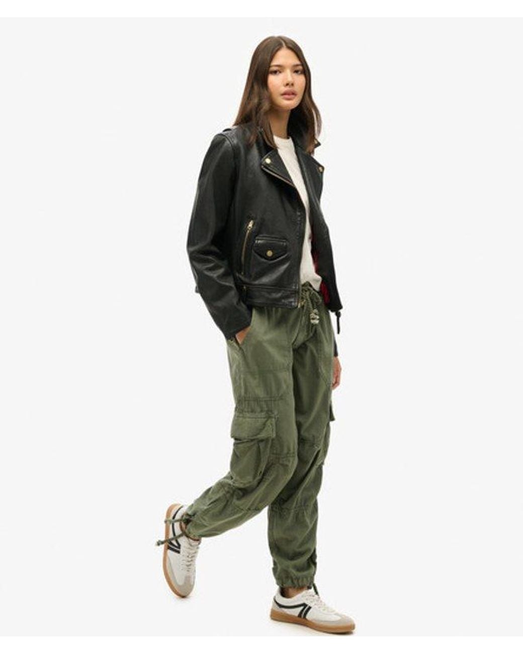 Superdry Green & Co Lightweight Beach Cargo Pants