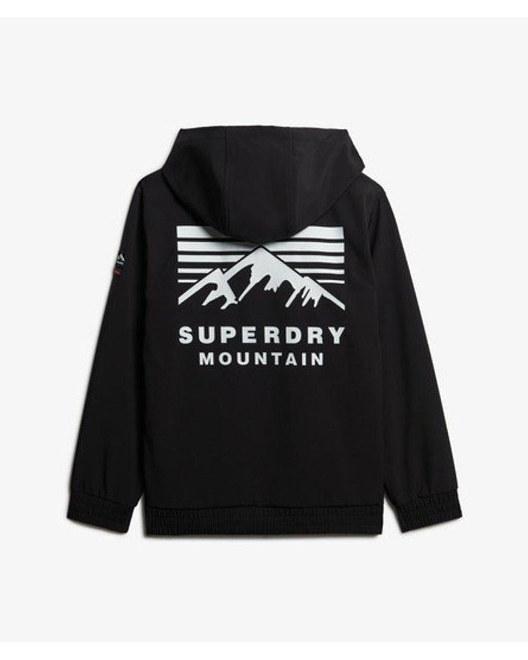Superdry Black & Co Freestyle Softshell Ski Hoodie