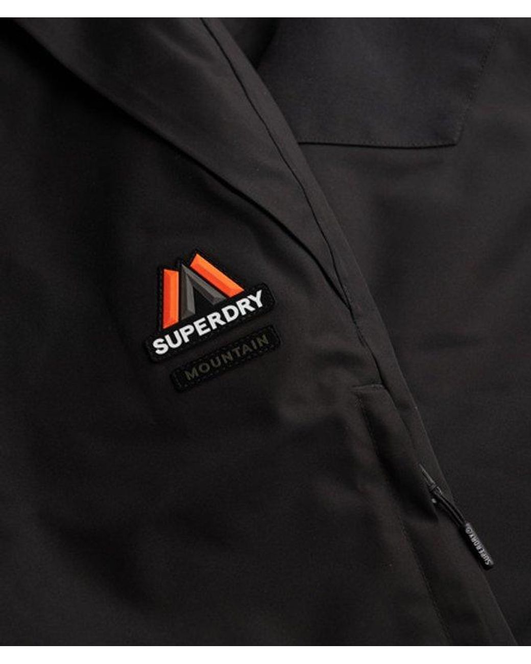 Superdry Black Slim Ski Pants for men