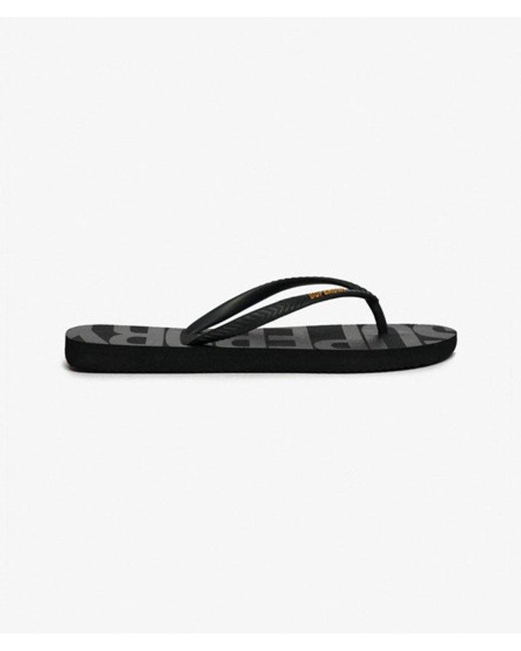 Superdry Black & Co Essential Flip Flops