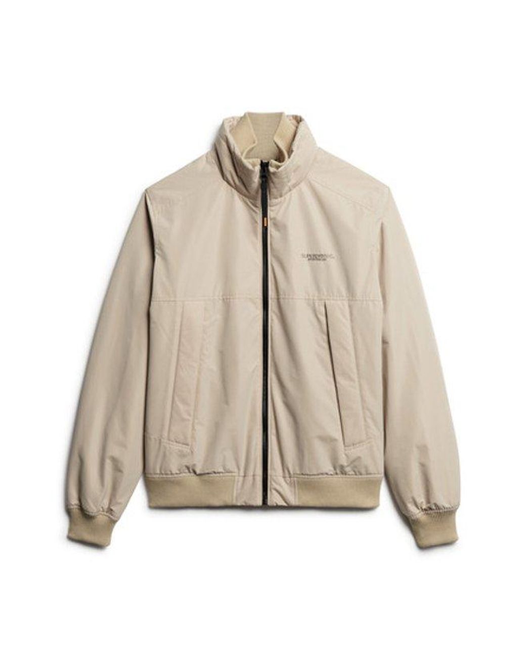 Superdry Natural Classic Embroidered Sports Harrington Jacket for men