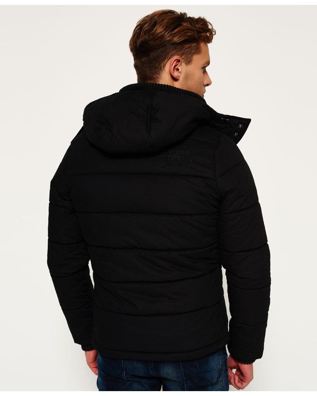 Superdry Bluestone Jacket Black for Men | Lyst