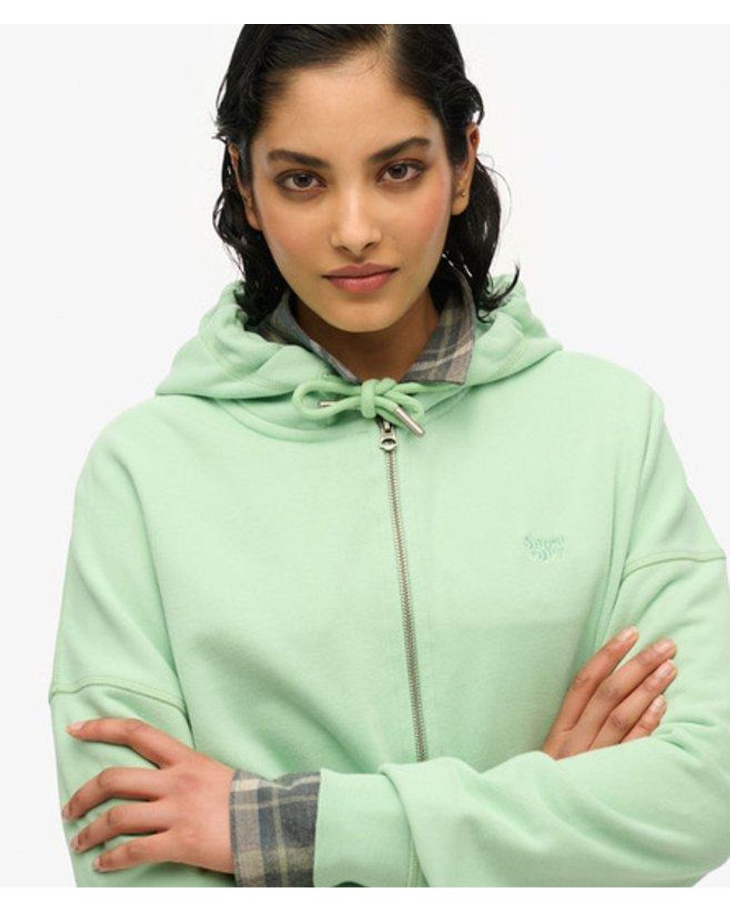 Superdry Green & Co Studios Zip Hoodie