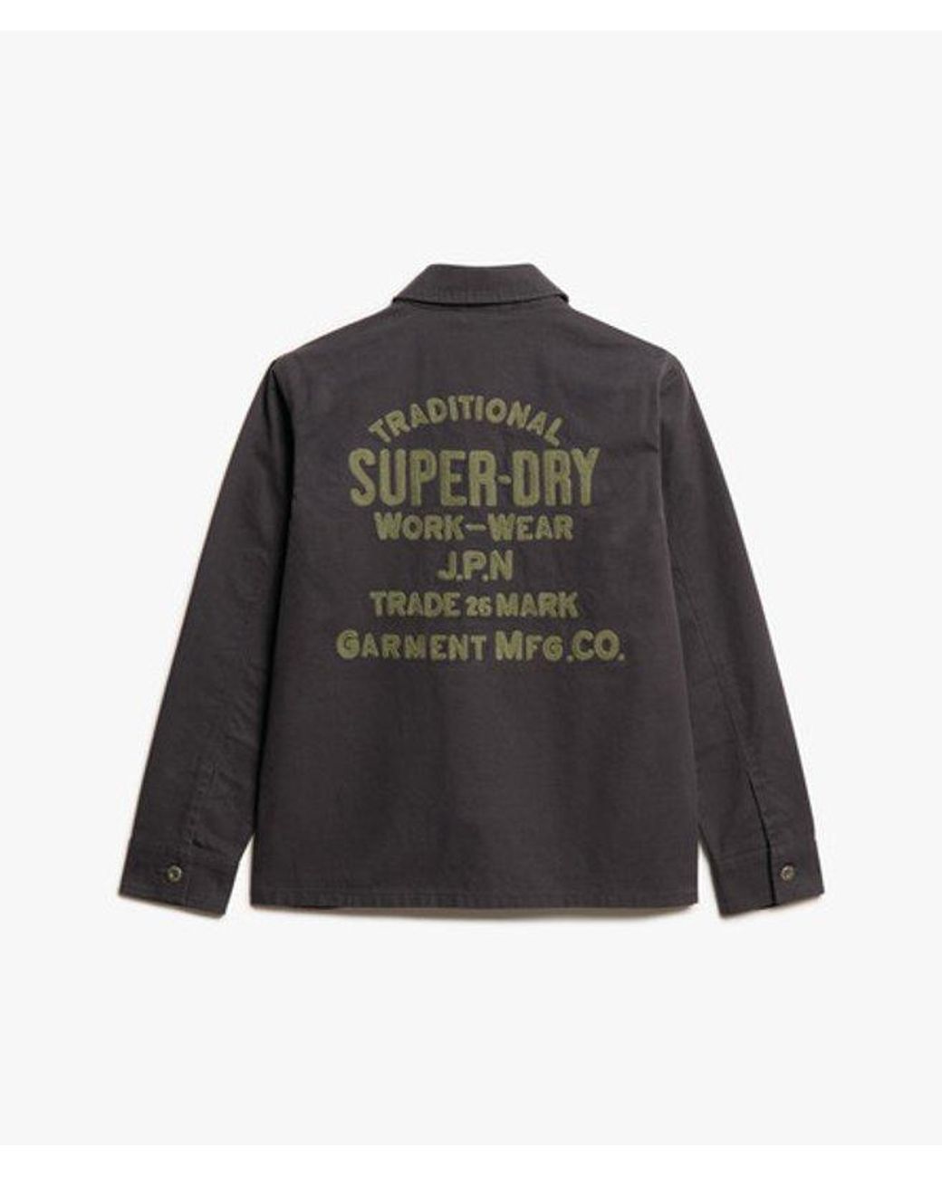 Superdry Black & Co Embroidered Chore Jacket