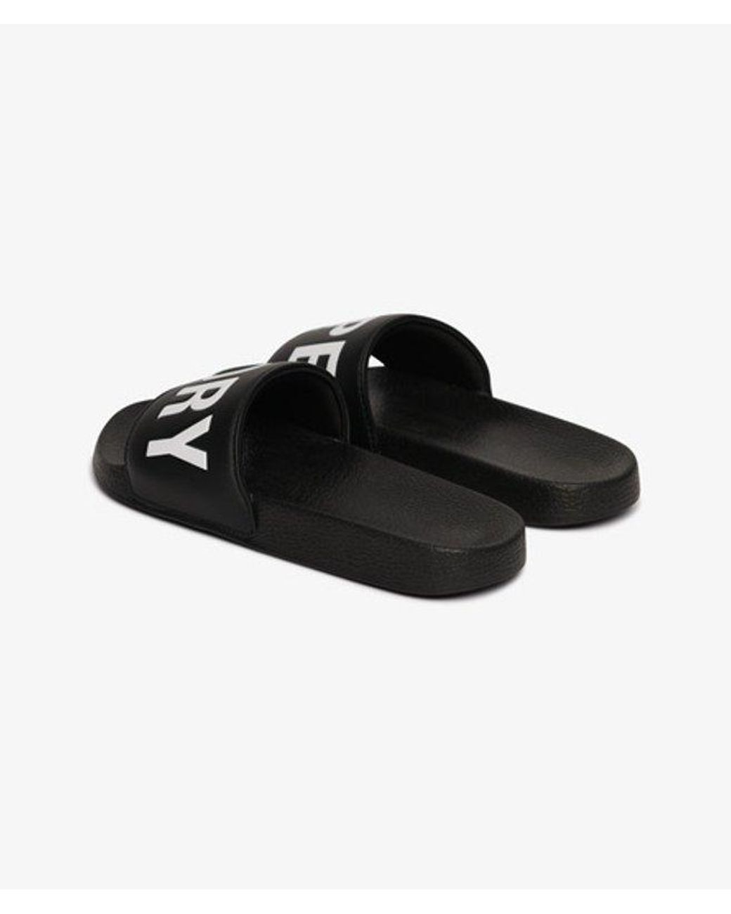 Superdry Black & Co Pool Sliders