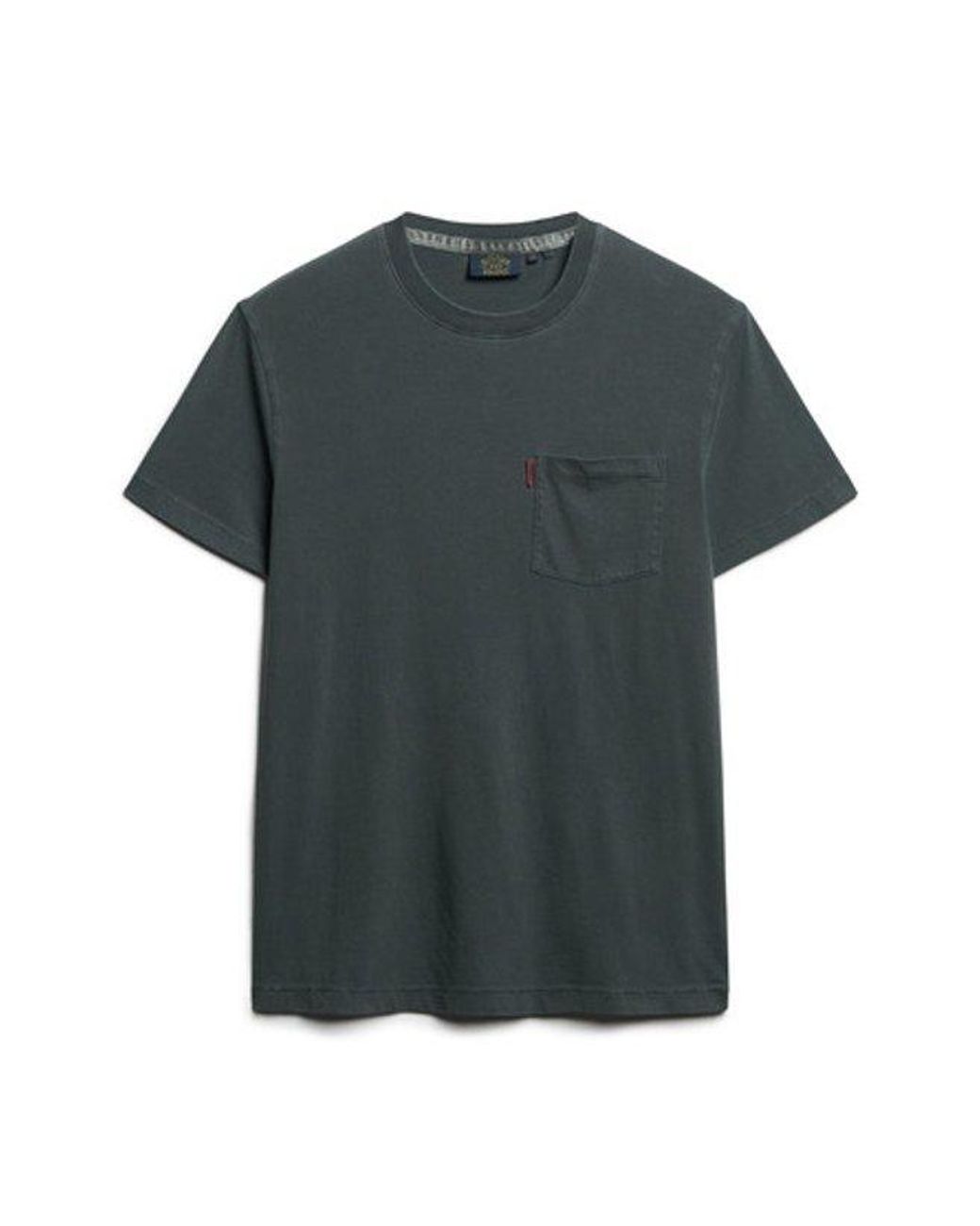 Superdry Black & Co Essential Washed Pocket T-shirt for men