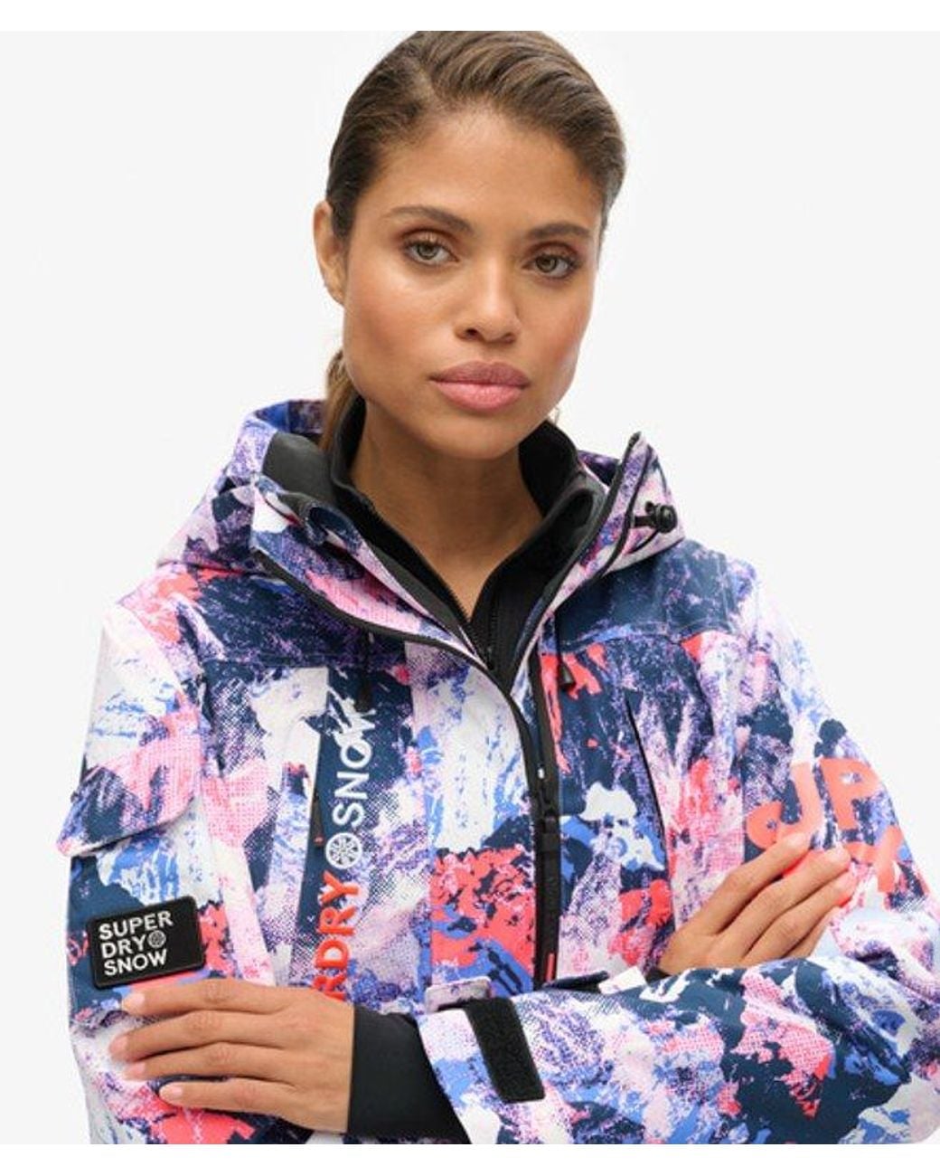 Superdry White Ski Ultimate Rescue Jacket