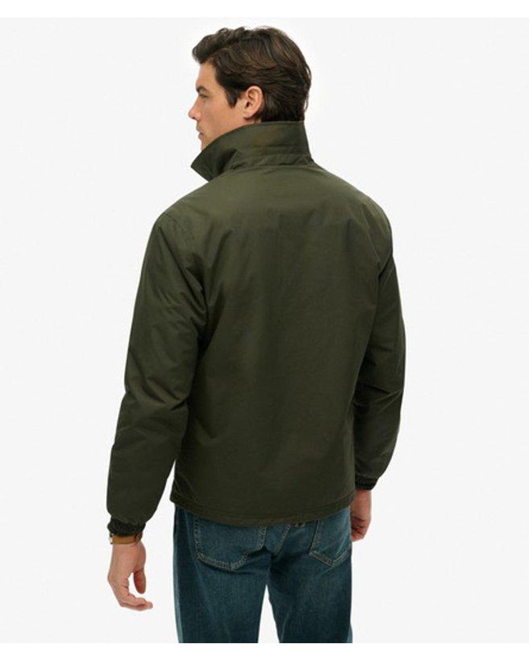 Superdry Green & Co Nylon Coach Jacket for men