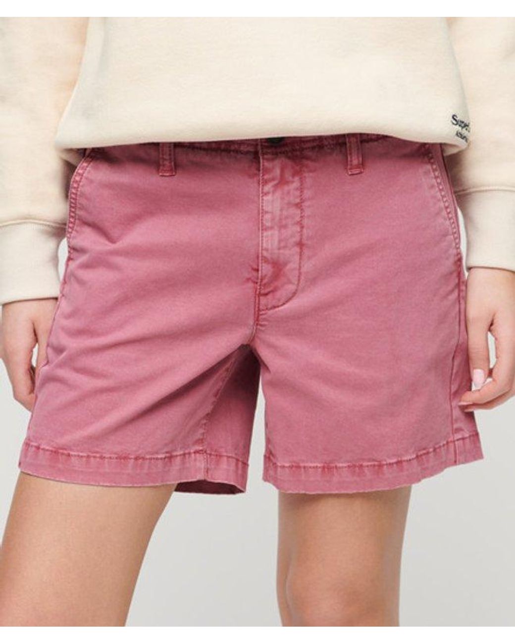 Superdry Pink & Co Classic Chino Shorts