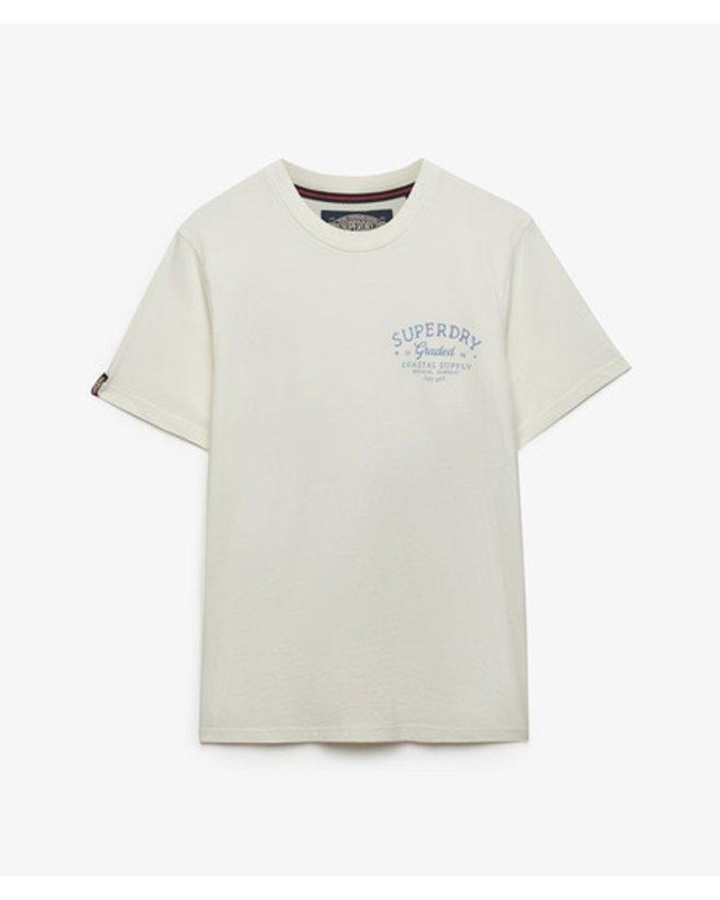 Superdry White & Co Lo-fi Dockside T-shirt for men