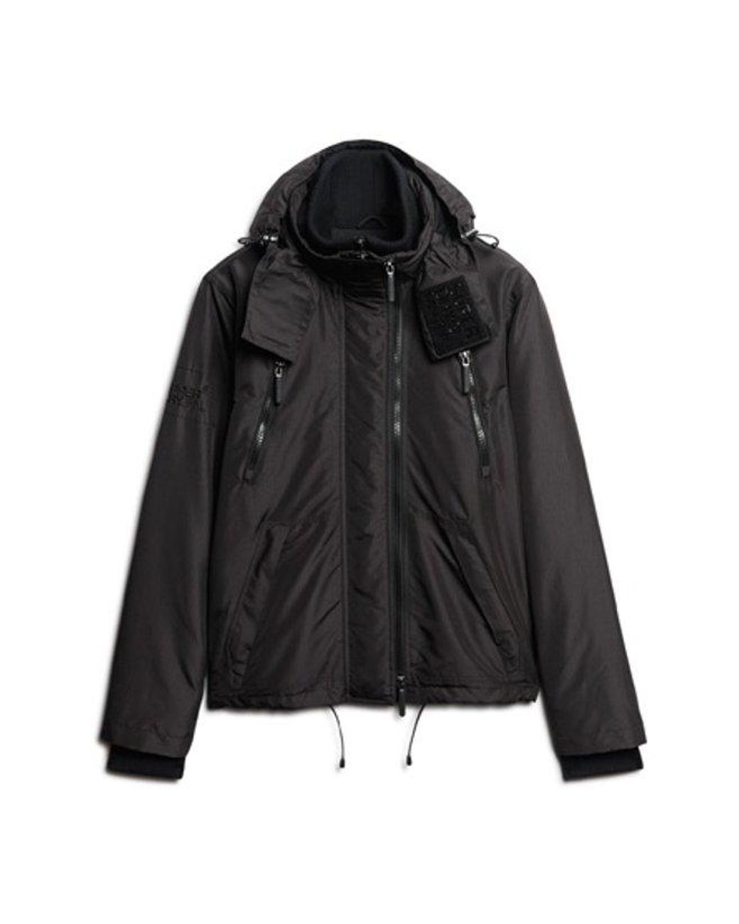 Superdry Black & Co Classic Embroidered Mountain Sd Windcheater Jacket for men