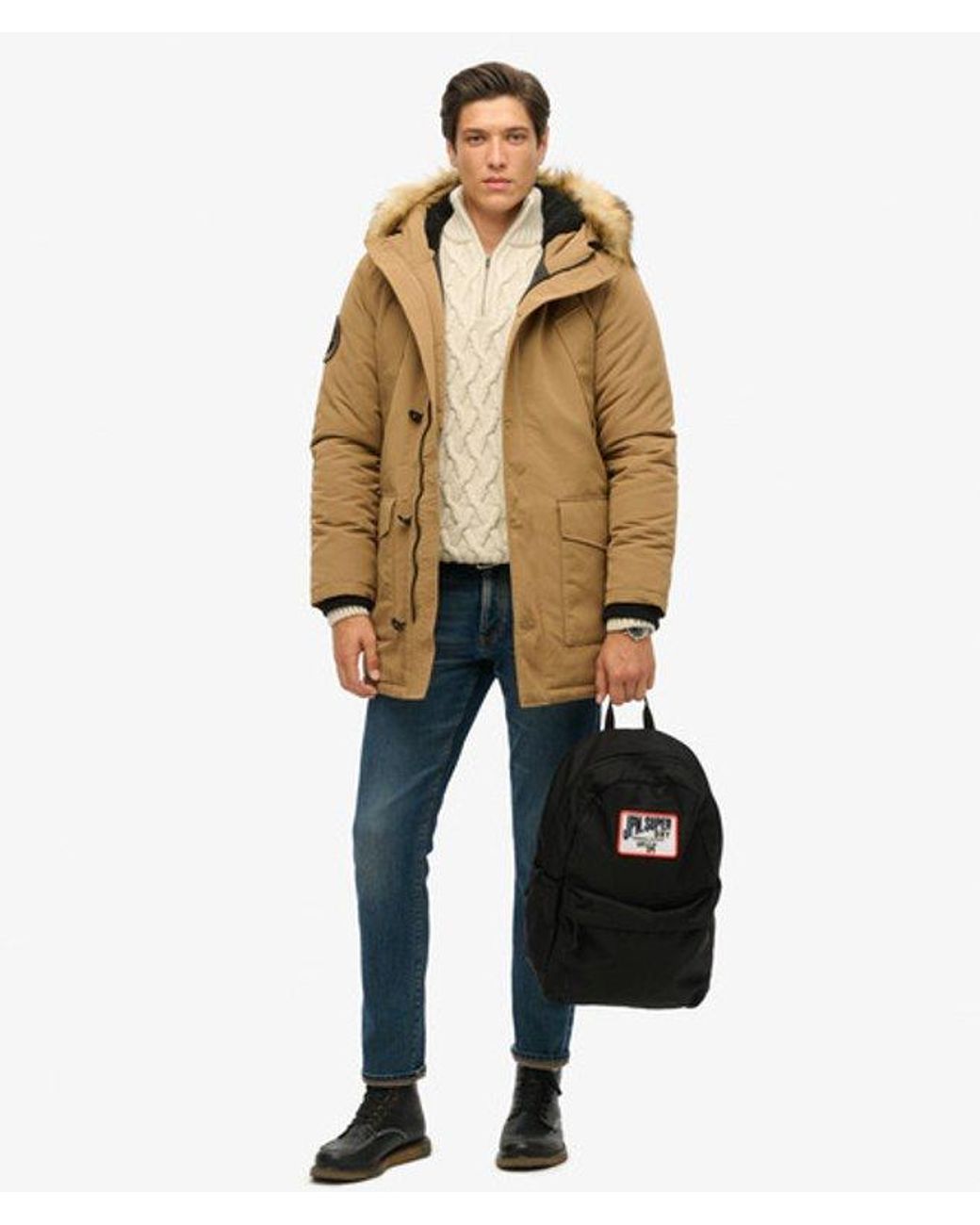 Superdry Black & Co Patched Montana Backpack