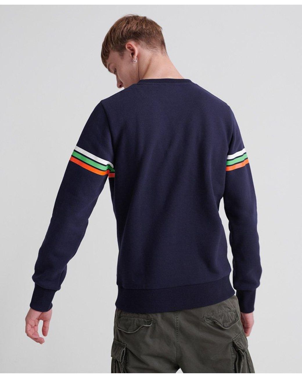 Superdry Mens Wool Blend Jacob Crew Neck Knit Pullover Jumper Sweater Downhill