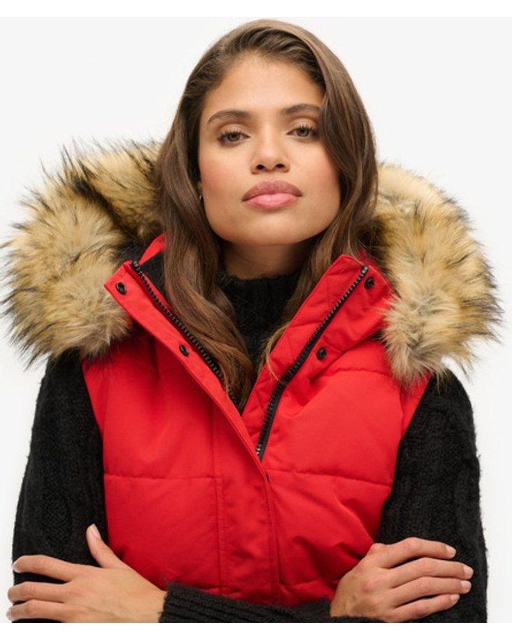 Superdry Red & Co Ella Gilet