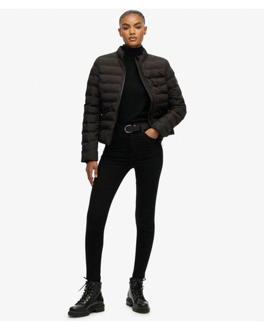 Superdry Black & Co City Fuji Padded Jacket