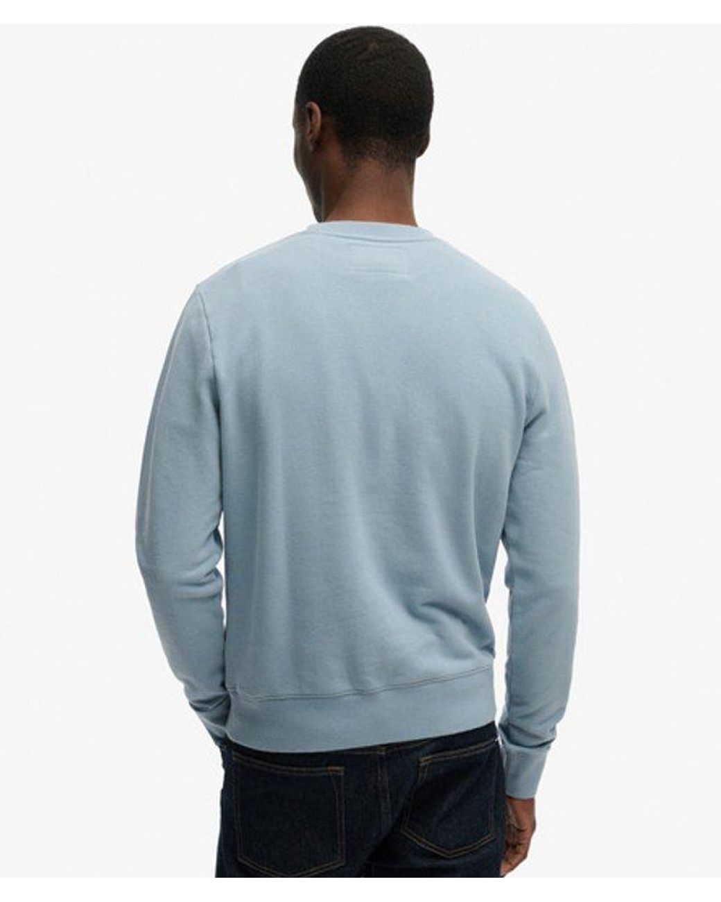 Superdry Blue & Co Coastal Relaxed Sweatshirt for men