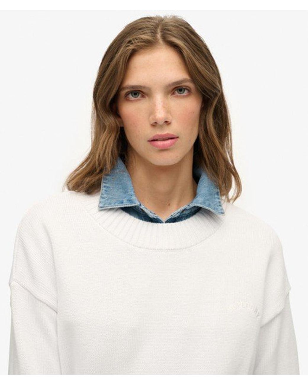 Superdry White & Co Essential Crew Neckline Jumper