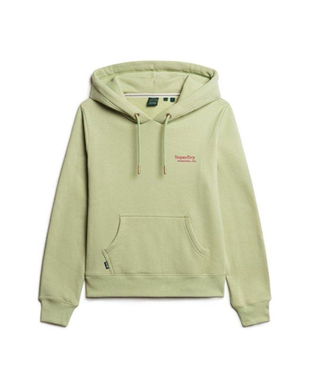 Superdry Green Essential Logo Hoodie